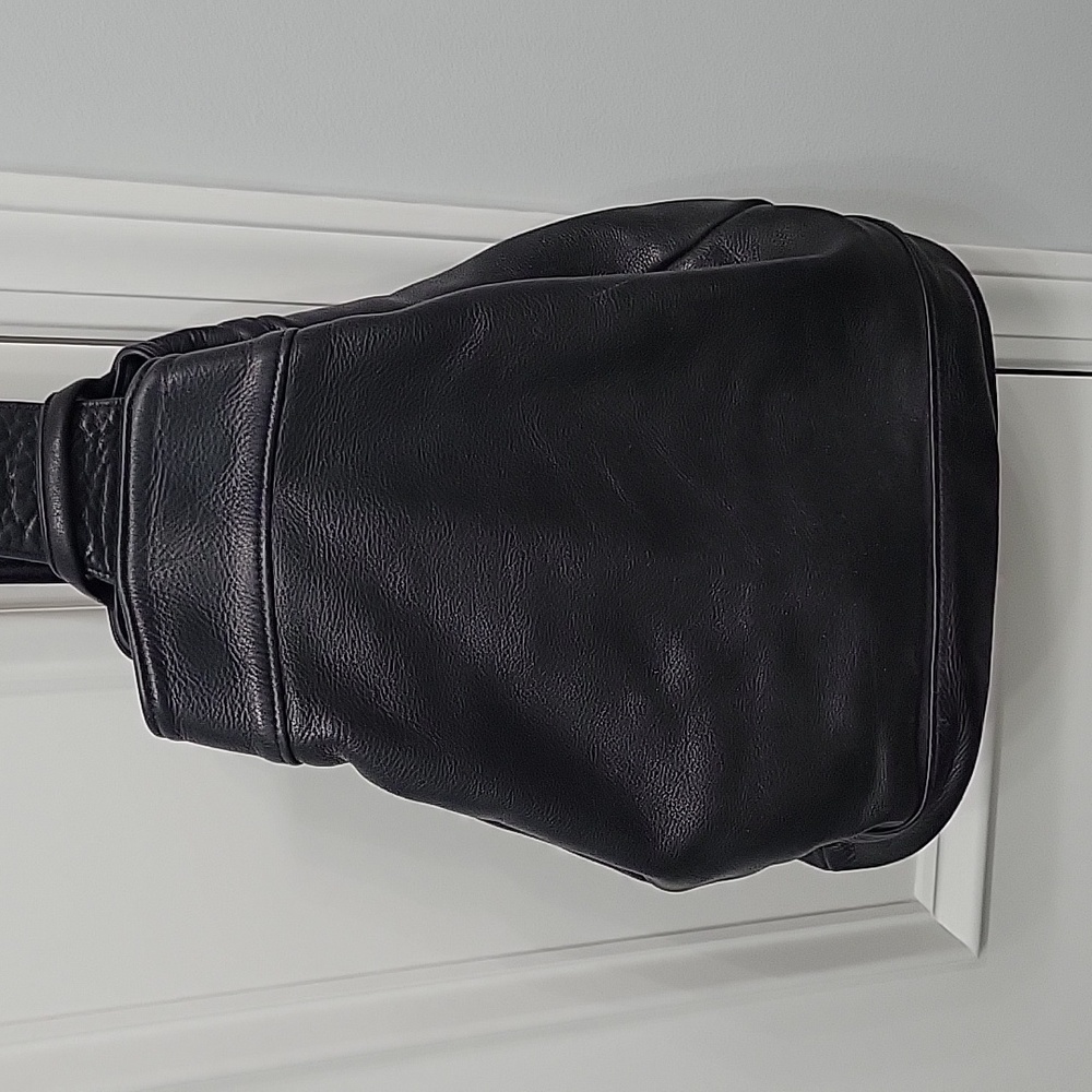 Sven Designs Black Leather Sling